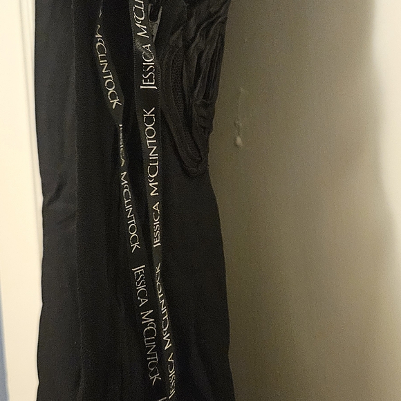 Vintage Jessica McClintock Black Sleeveless Dress - Picture 6 of 8